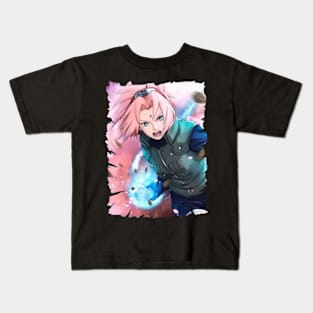 SAKURAA HARUNO ANIME MERCHANDISE Kids T-Shirt